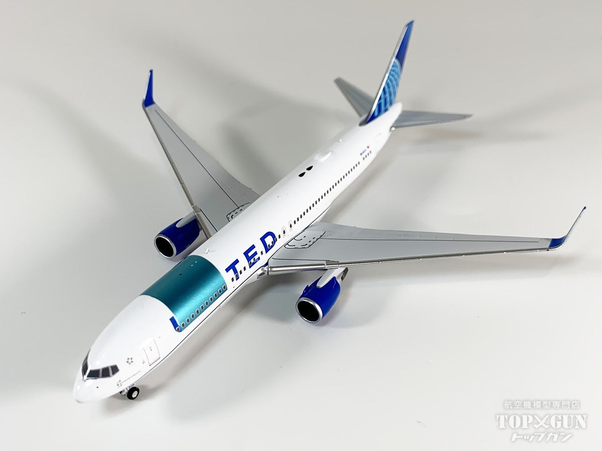 NG Models B767-300ER/w ユナイテッド航空 「Blue Evolution livery