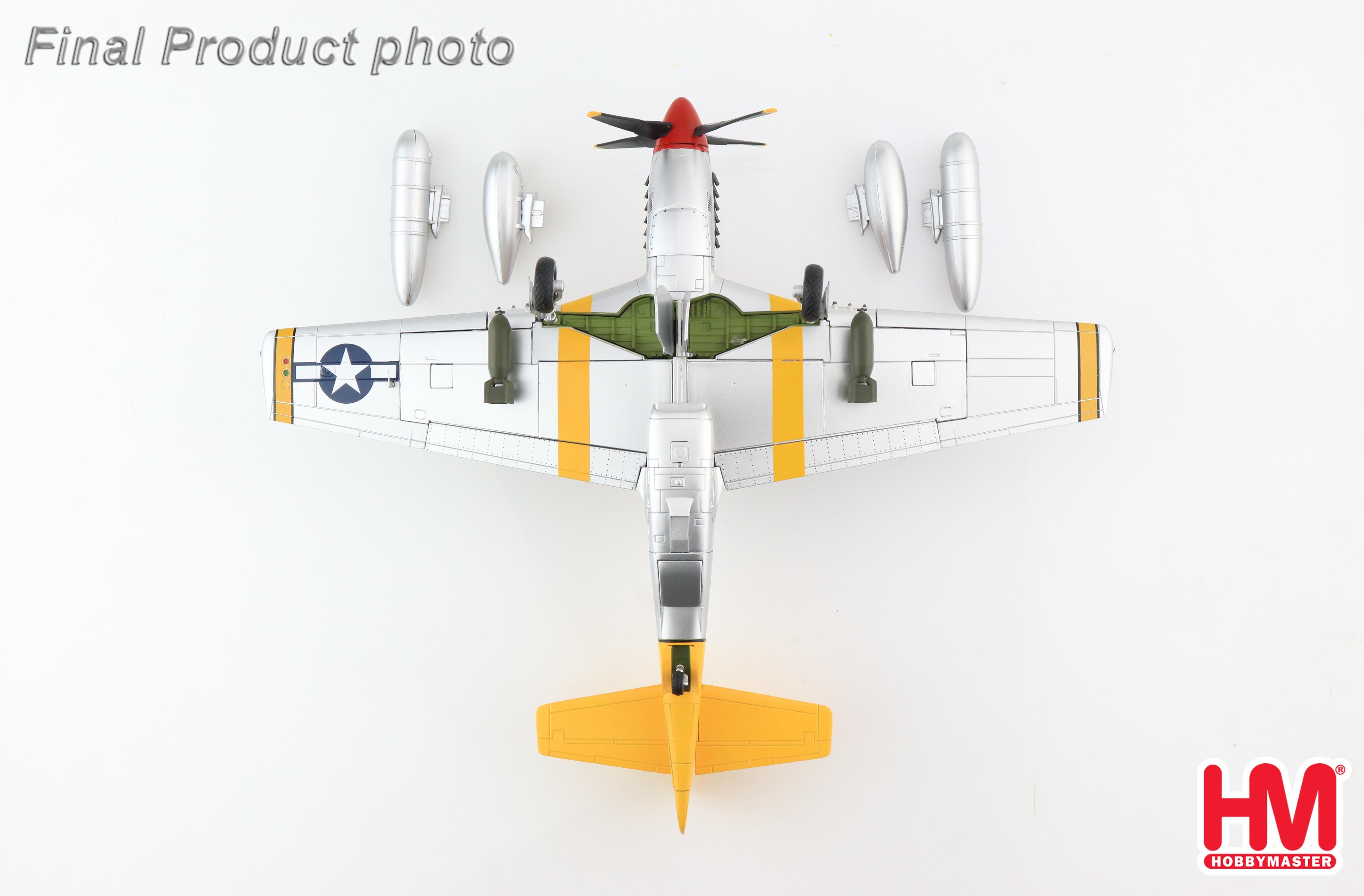 Hobby Master 【お取り寄せ】P-51D アメリカ陸軍航空軍 第52戦闘航空群