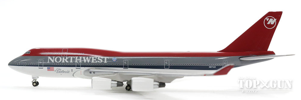 GeminiJets 747-400 ノースウエスト航空 N671US 1/400 [GJNWA927]