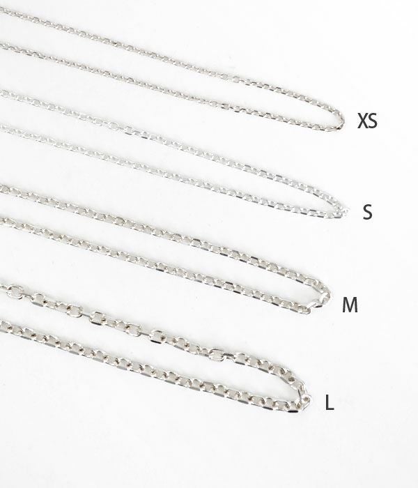 ラリースミス (LARRY SMITH) INFINITY HOOK CABLE CHAIN, MEDIUM, 50cm