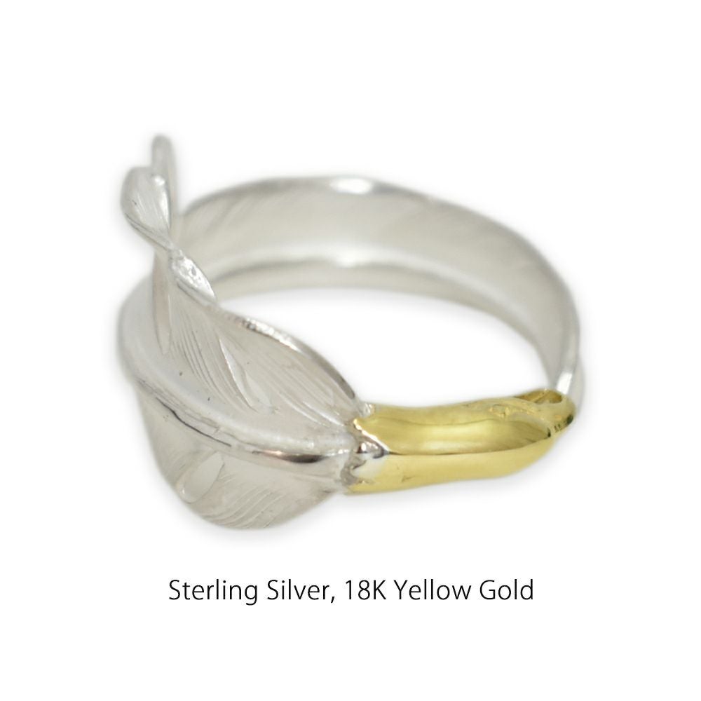 ラリースミス (LARRY SMITH) EAGLE HEAD KAZEKIRI FEATHER RING No. 23