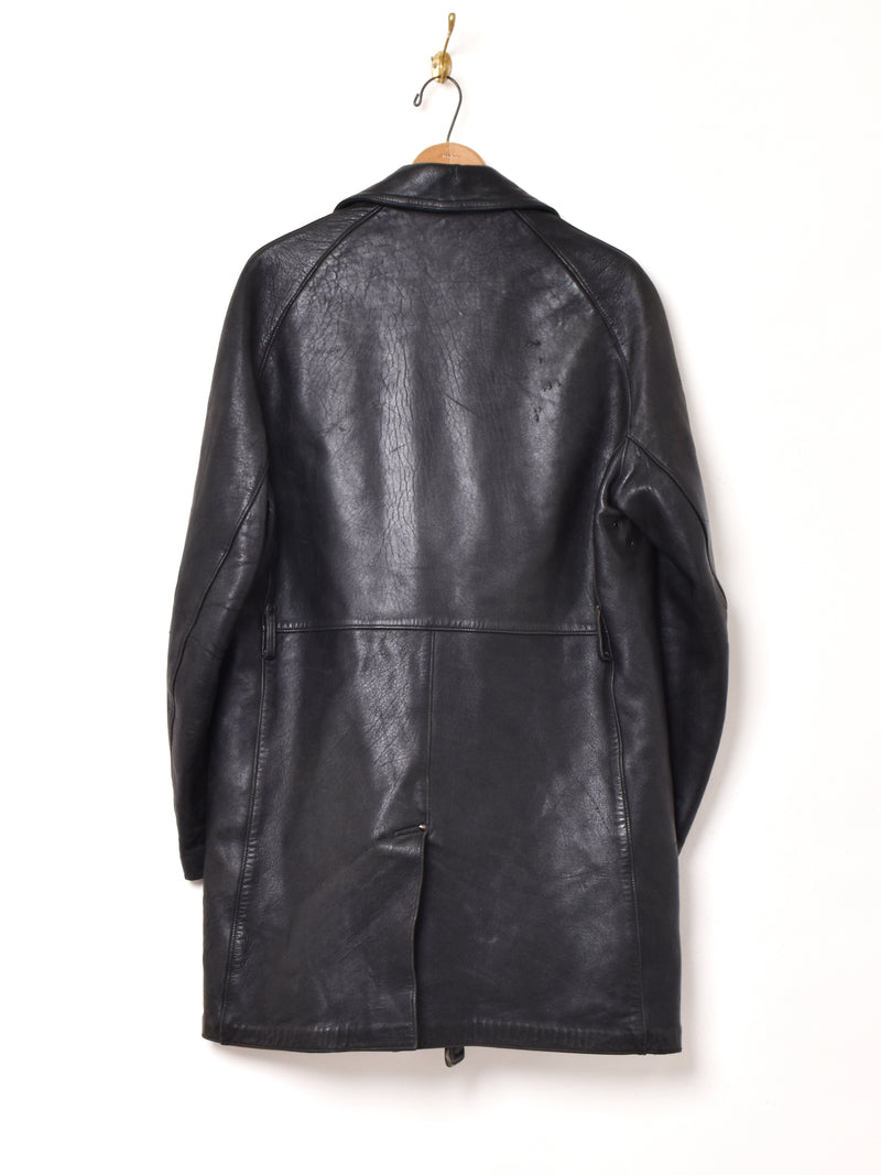 ダブルブレスト レザーコート – 古着屋Top of the Hillのネット通販サイト
