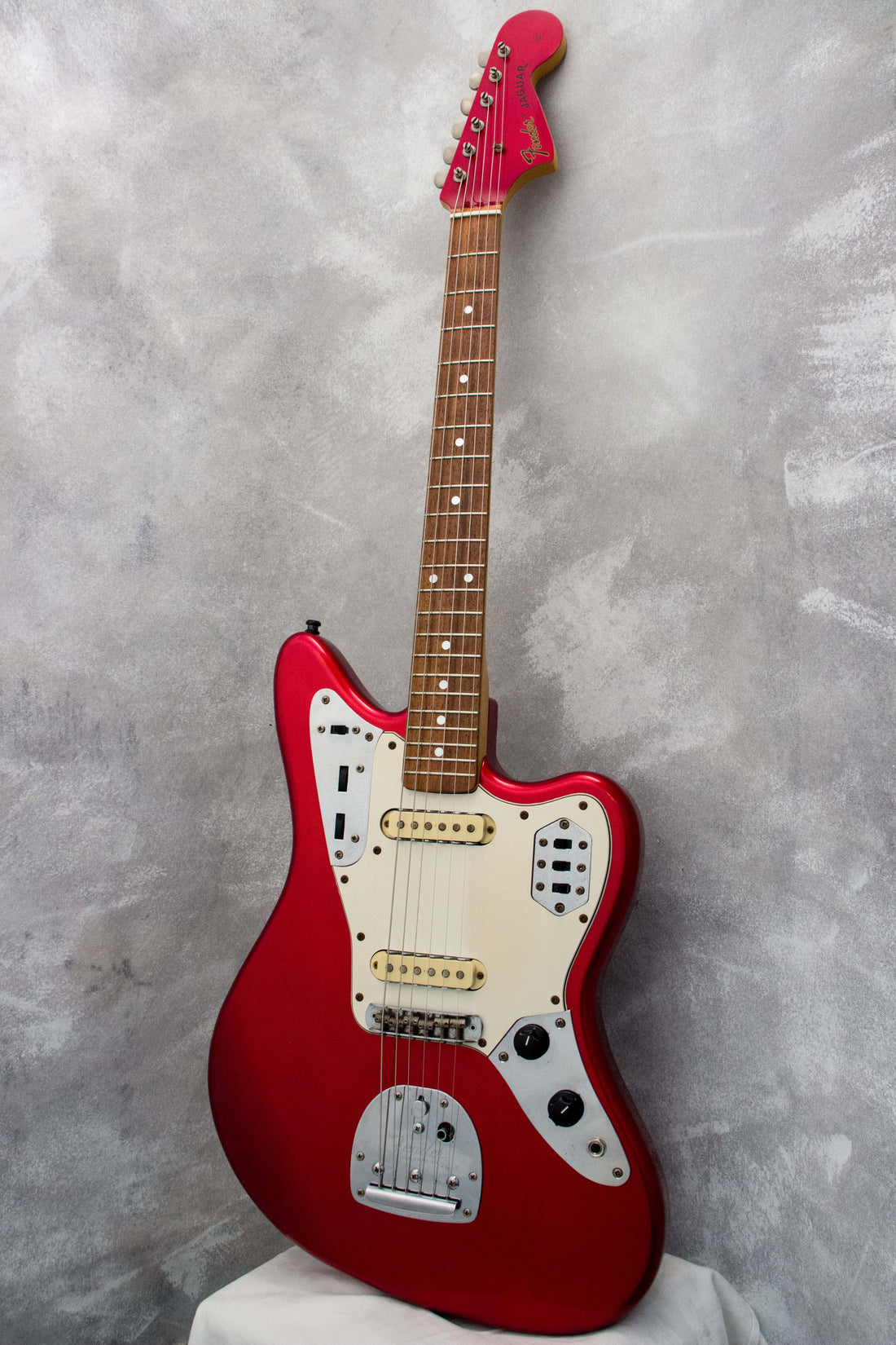 Fender Japan Jaguar JG66-85 Candy Apple Red 1996 – Topshelf