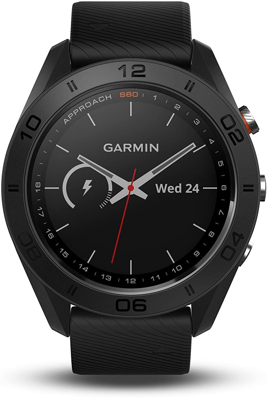 Garmin Approach S60 Premium GPS Golf Watch, Black – topsportsdr