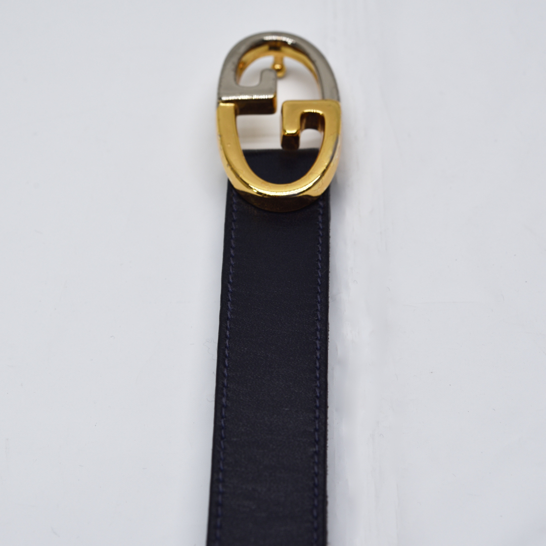 GUCCI オールドグッチ ベルト GGマーク レディース 70-2B | 中古通販