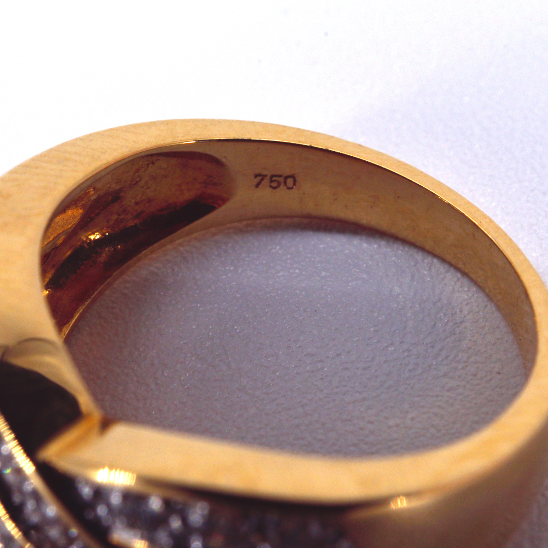 K18 ダイヤモンドリング 0.52ct 14号 | 中古通販 | 【公式】TORAFUKU(虎福)