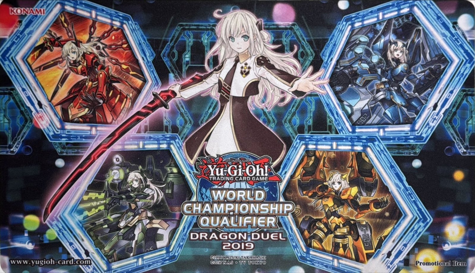 WCQ2019 閃刀姫」プレイマット 【サプライ】【プレイマット】【開封