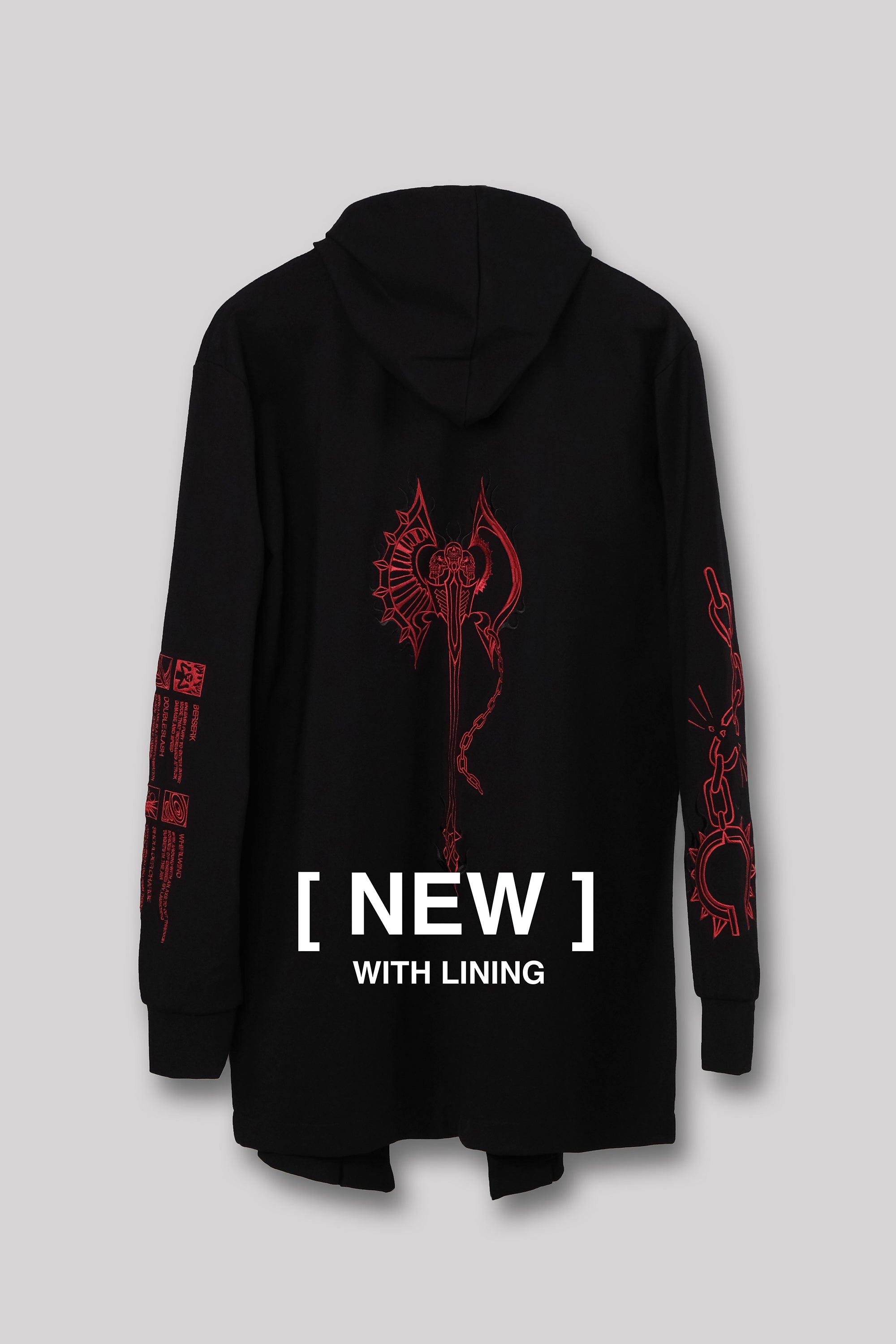 Berserker Gaming Cardigan - With Lining – Torokami Apparel