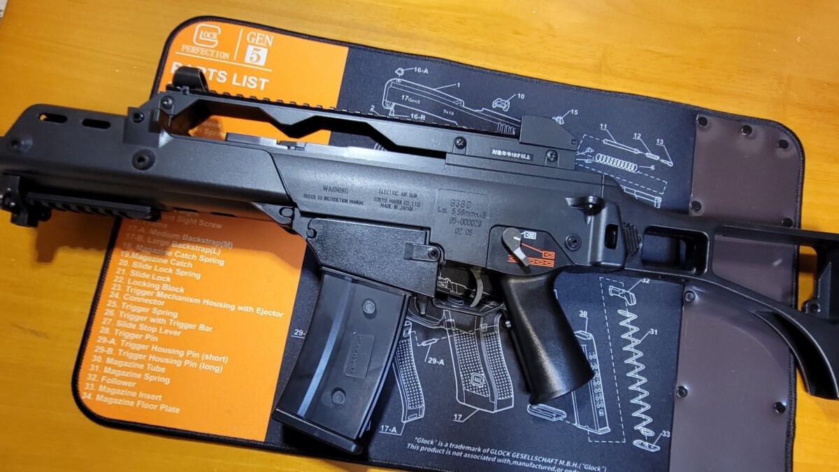 電動ガンボーイズ G36C 分解 修理 | 分解改造ちゃん