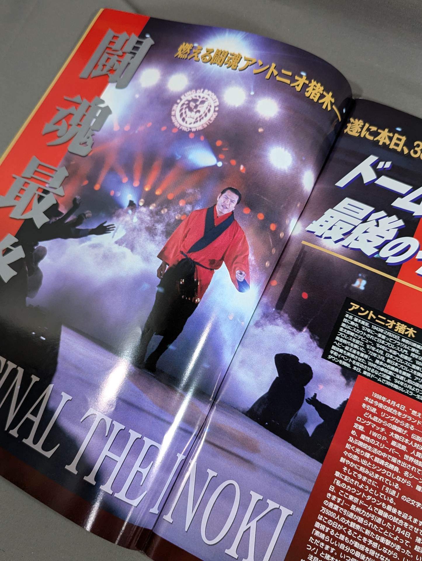 ☆燃える闘魂 アントニオ猪木引退試合☆ FINAL THE INOKI – 闘道館