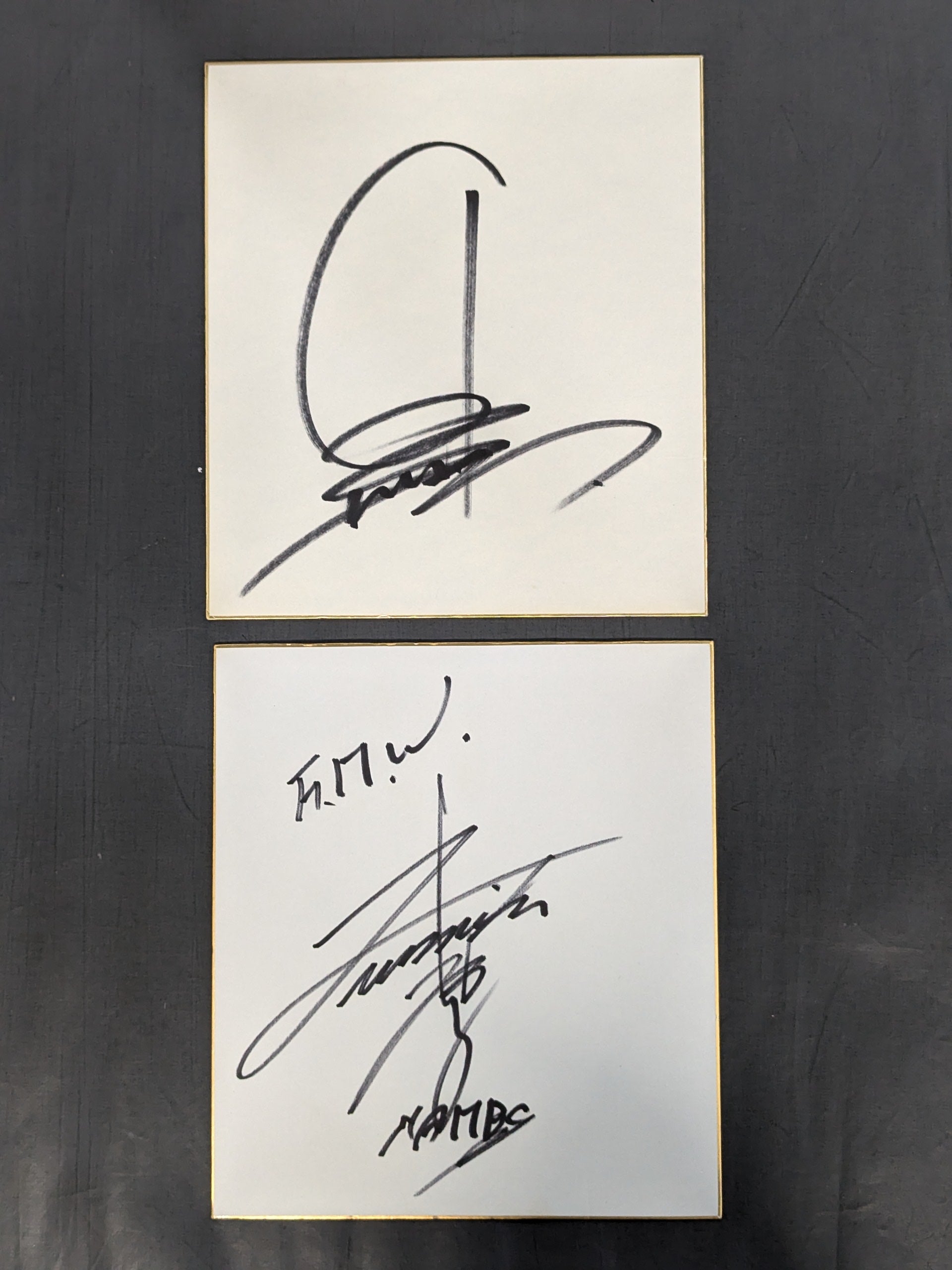 国内プロレスラー サイン色紙セット① – 闘道館