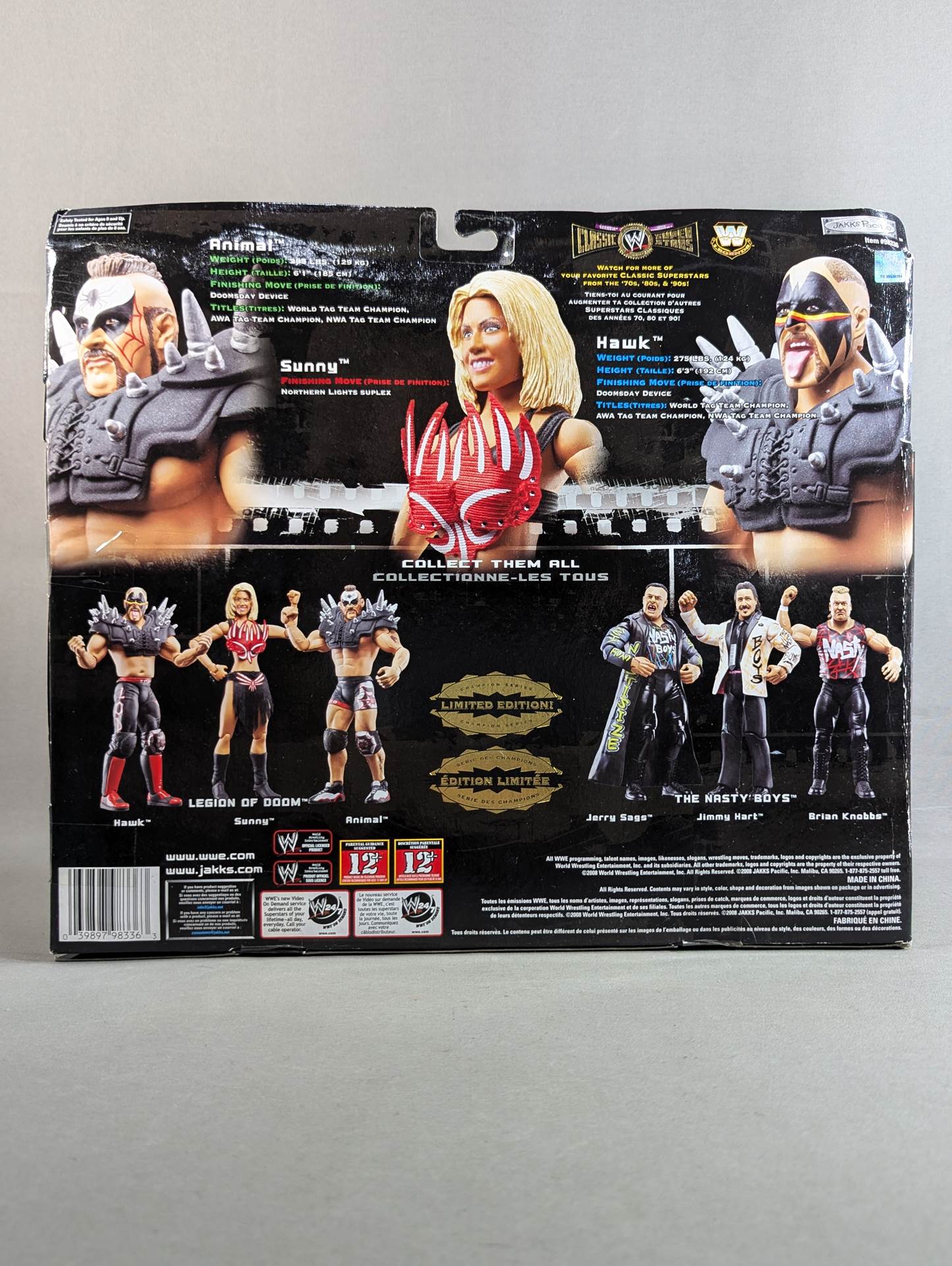 LEGION OF DOOM ホーク＆アニマル with サニー (リージョン・オブ