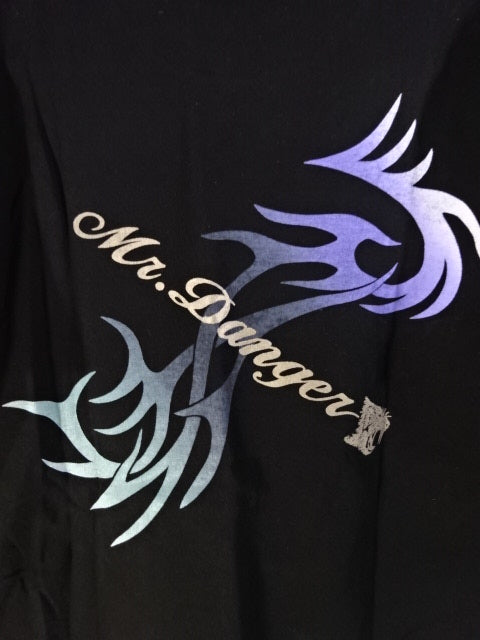 松永光弘「Mr.DANGER」Tシャツ②(ブラック) – 闘道館