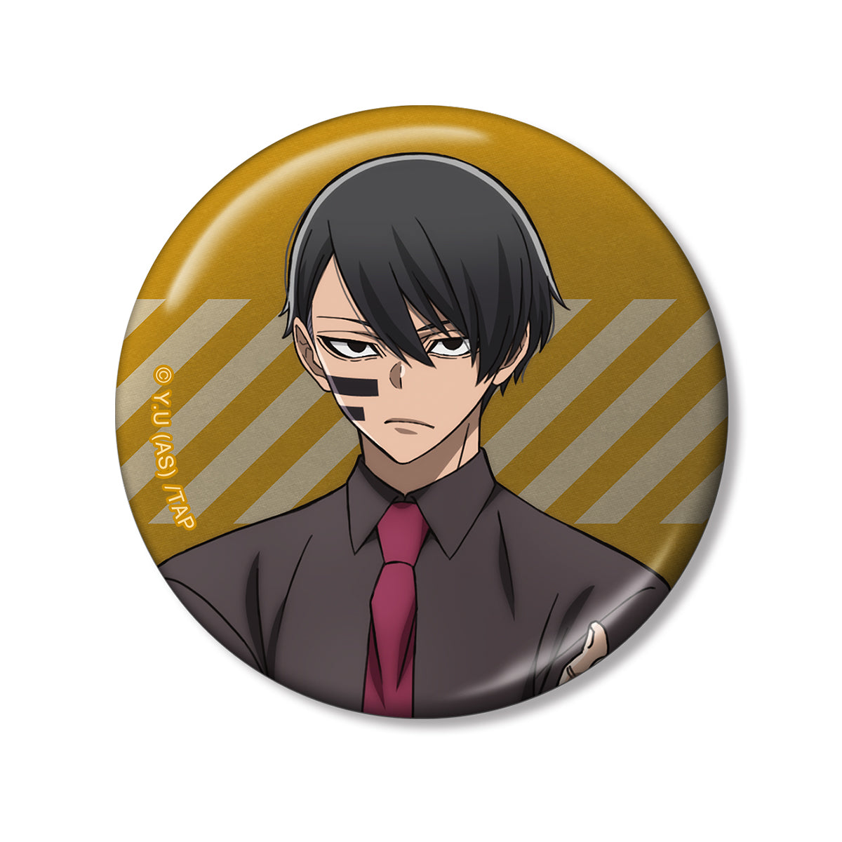 トレーディングメタリック缶バッジ（単品）｜TVアニメ『桃源暗鬼』公式