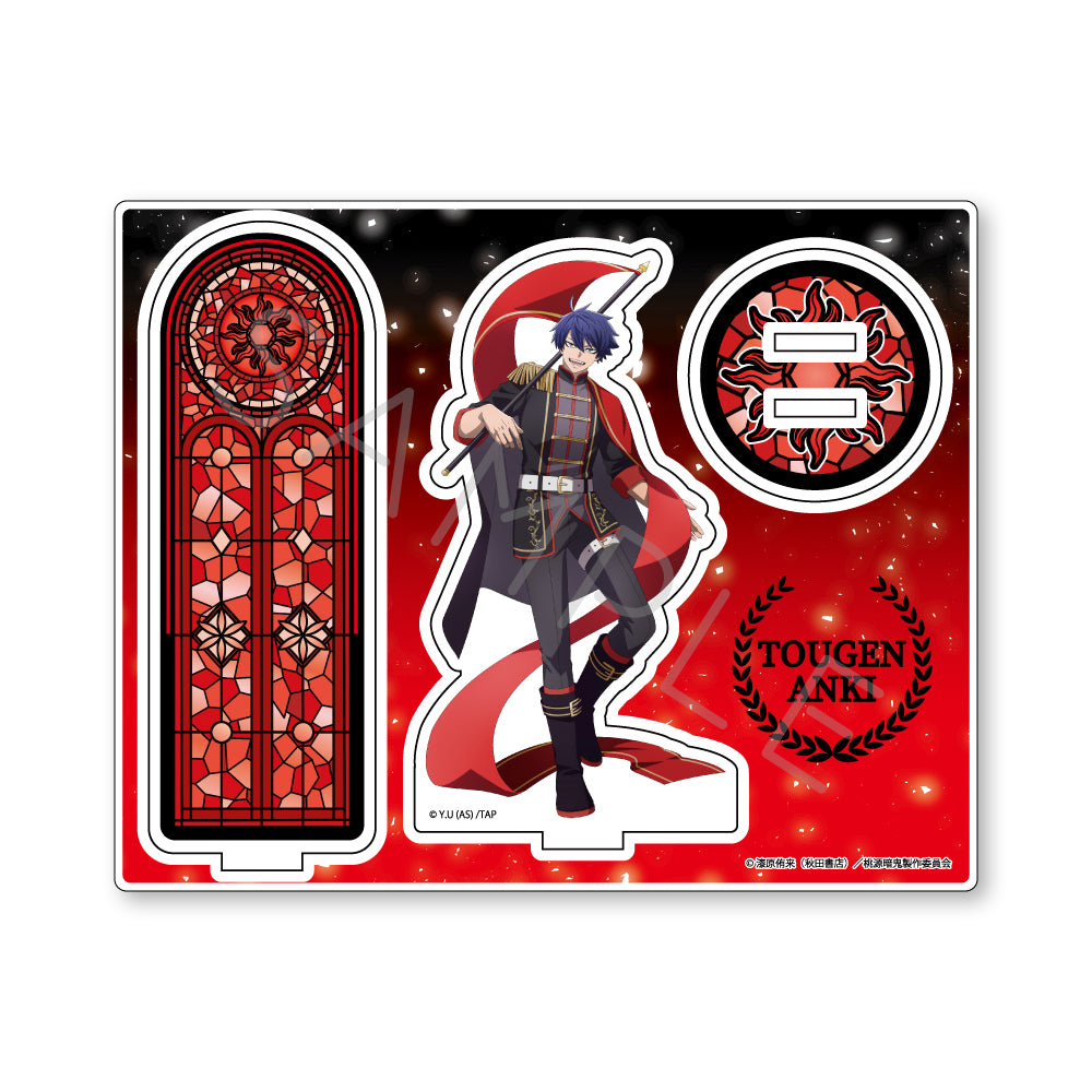 TVアニメ「桃源暗鬼」第3弾 ハート型缶バッジ M-SC (皇后崎 迅)｜TV