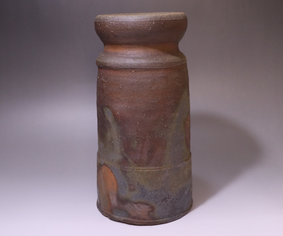 山本陶秀 作 「備前花入」 ～備前焼専門卸小売店 川口陶楽苑～