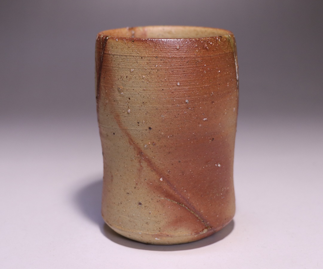 伊勢崎 淳 作 「備前ビアマグ」 ～備前焼専門卸小売店 川口陶楽苑～