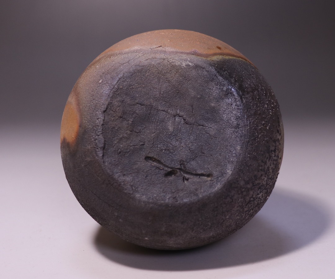 中村和樹 作 「備前窯変徳利」 ～備前焼専門卸小売店 川口陶楽苑～