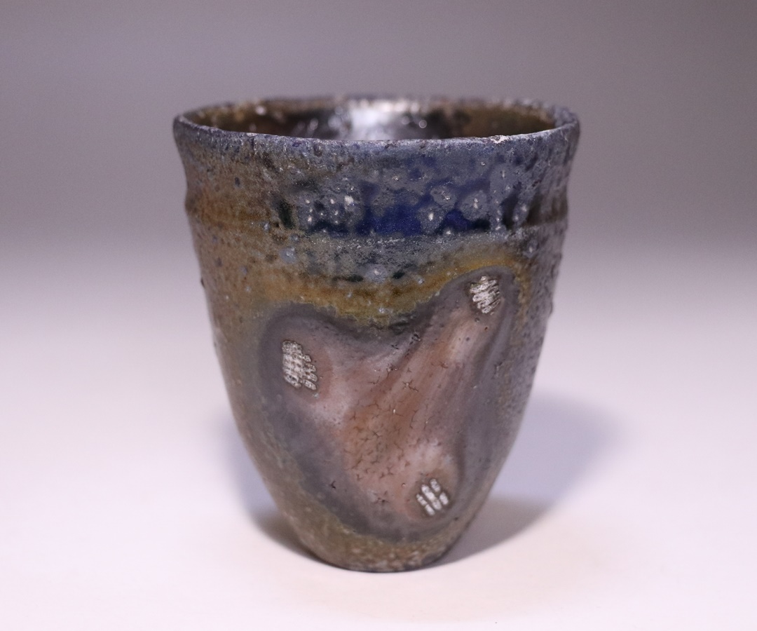 伊勢崎晃一朗 作 「黒酒呑」 ～備前焼専門卸小売店 川口陶楽苑～