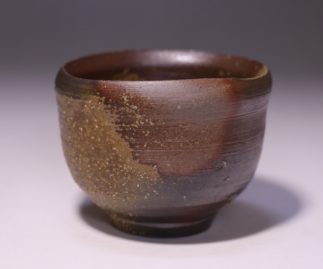 松田華山 作 「備前酒呑」 ～備前焼専門卸小売店 川口陶楽苑～