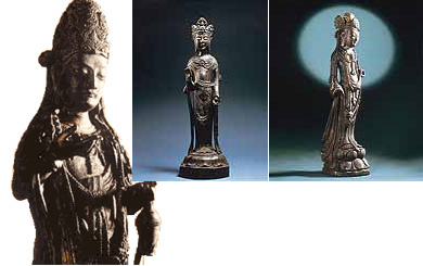 銅造観世音菩薩立像(どうぞうかんのんぼさつりゅうぞう) | 鳥取大山