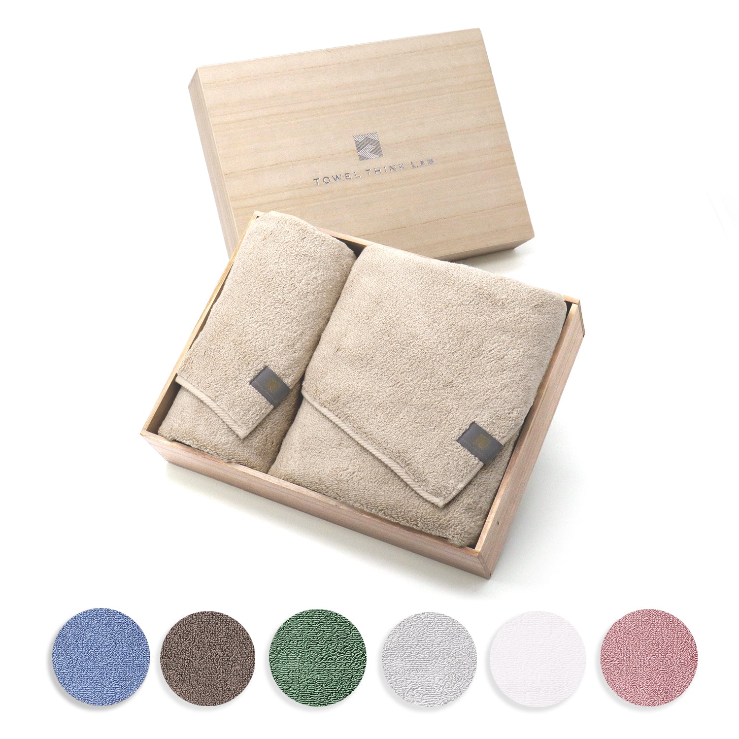 TOWEL THINK LAB』 コトニィ フェイスタオル&バスタオル セット