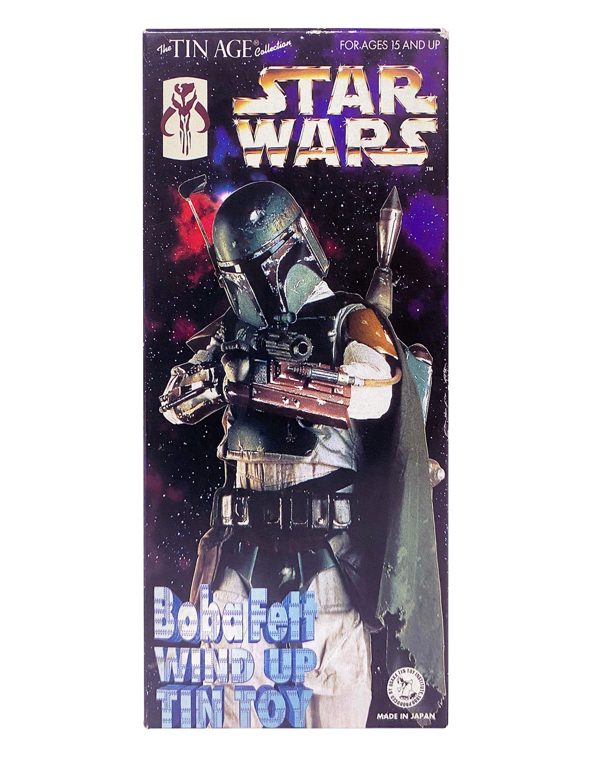 The TIN AGE Collection: Star Wars - Boba Fett 1990 Tin Toy Wind Up