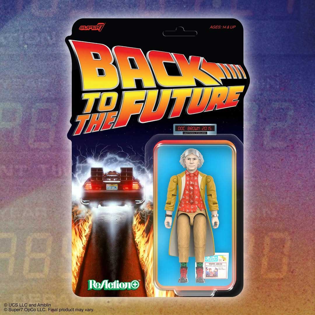 Back to the Future II Super7 Reaction+ Wave 2 Revealed