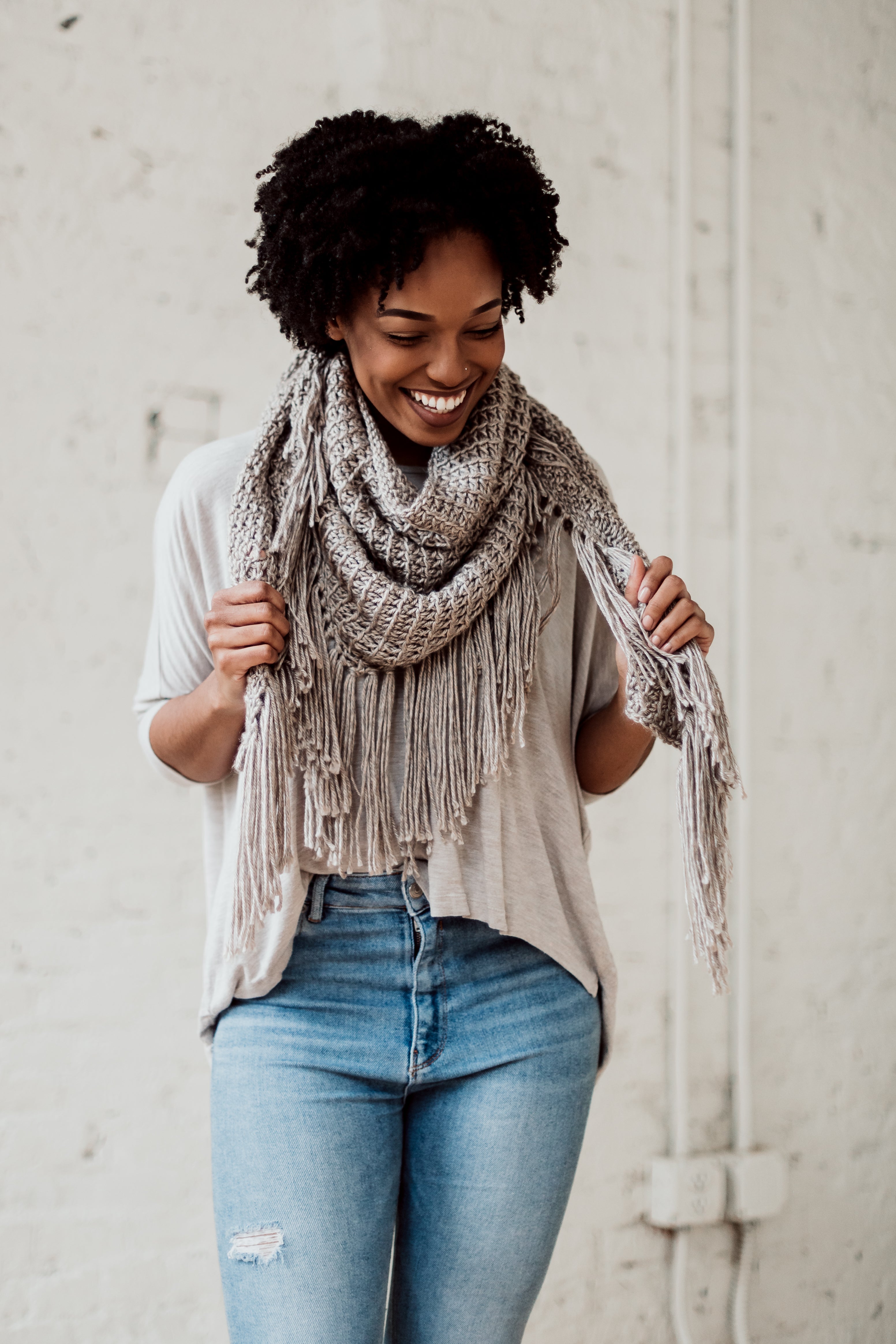 Daydream Shawl // Tunisian Crochet PDF Pattern — TL Yarn Crafts