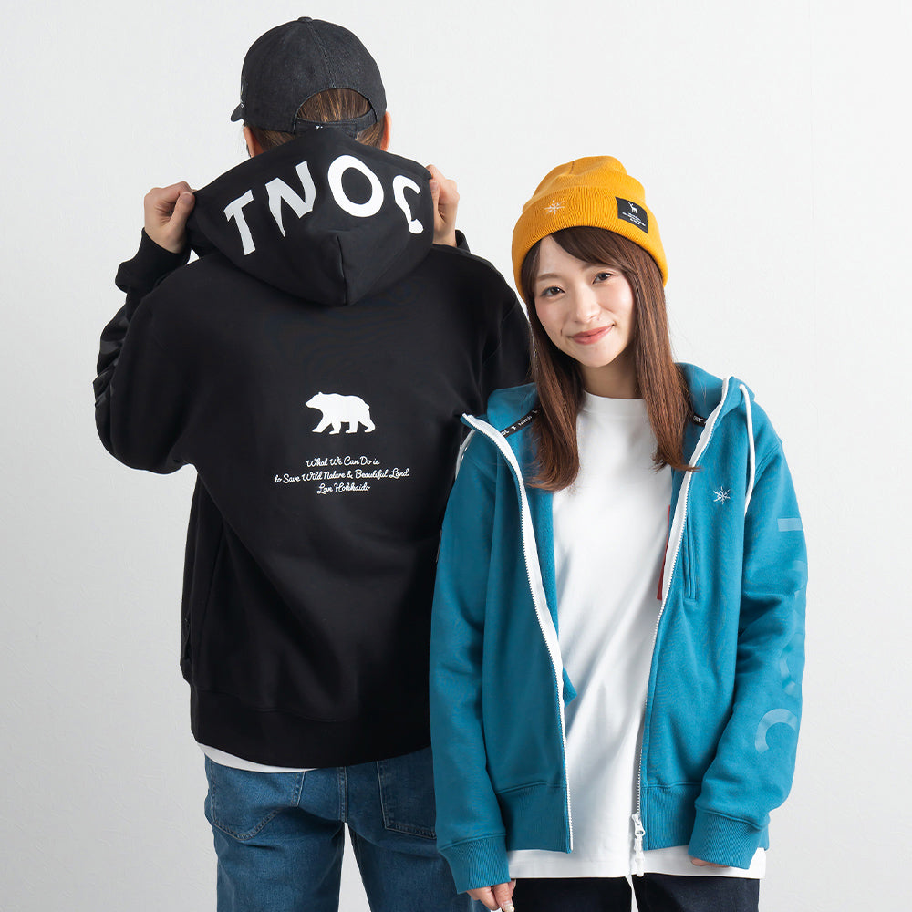 TNOC THE HOODIE ZIPUP-YT2 / EZOSIKA