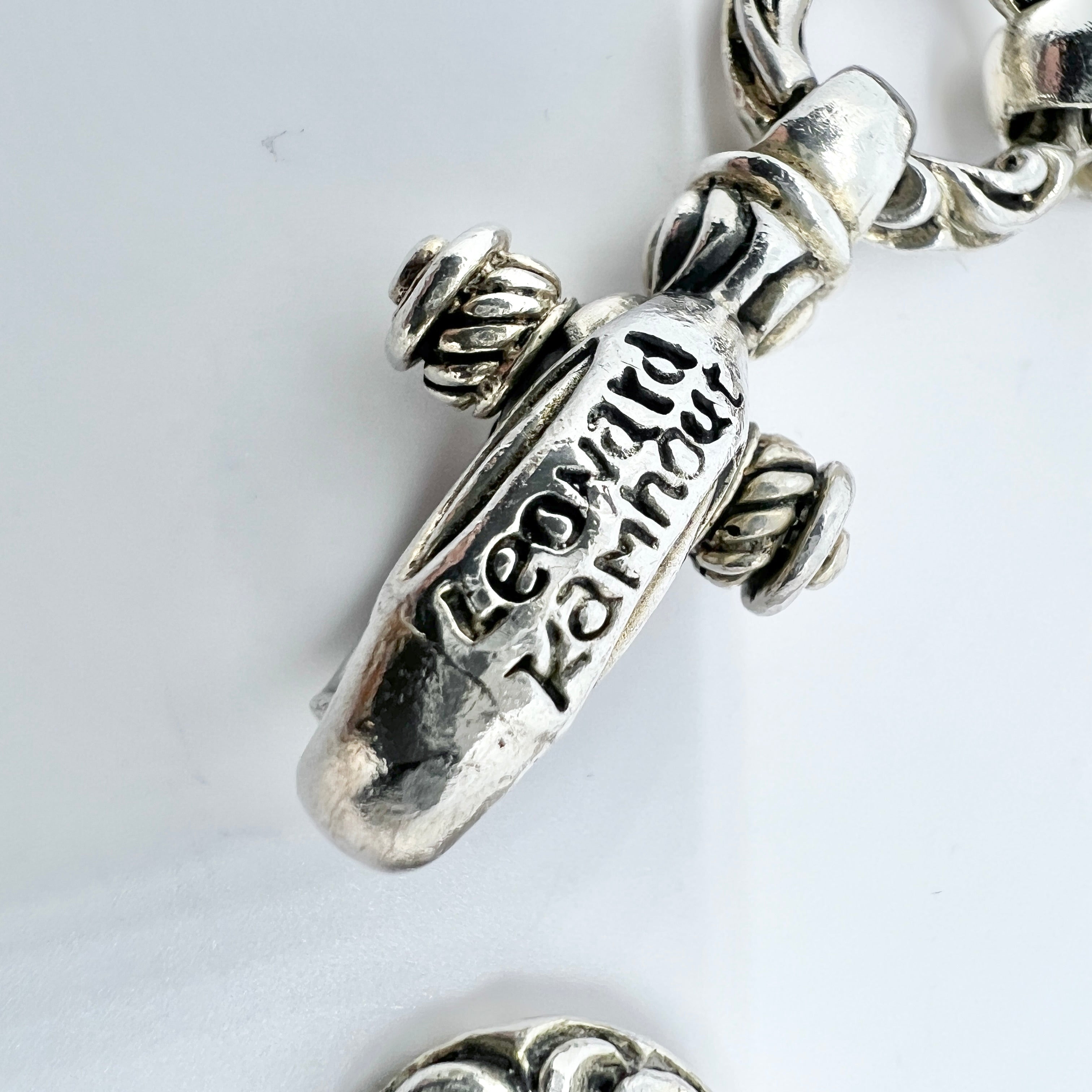 Leonard Kamhout, USA. Vintage 2.8oz Sterling Silver Unisex