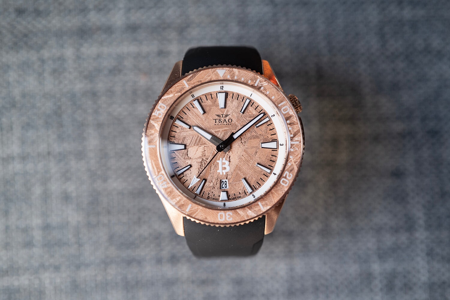 Bronze Bitcoin - Meteorite – Tsao Baltimore