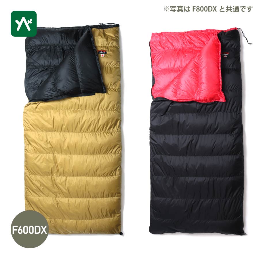 楽天市場】ナンガ NANGA 別注オーロラライト封筒型600DX NAN22H-F600DX