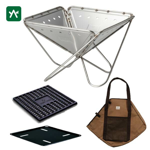 楽天市場】スノーピーク snow peak 焚火台Mスターターセット SET-111