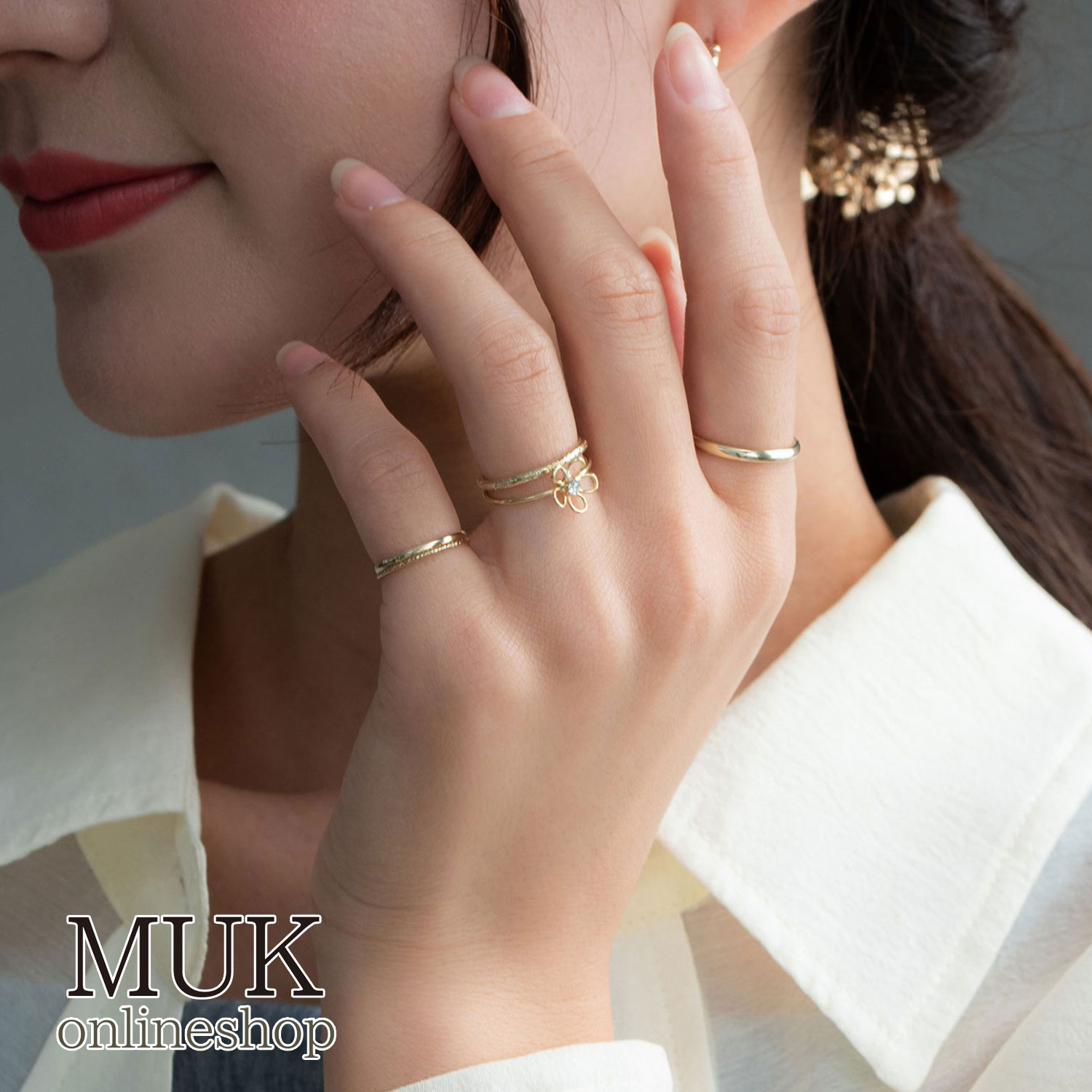 楽天市場】指輪 リング サイズ 3号 13号 セット ピンキーリング