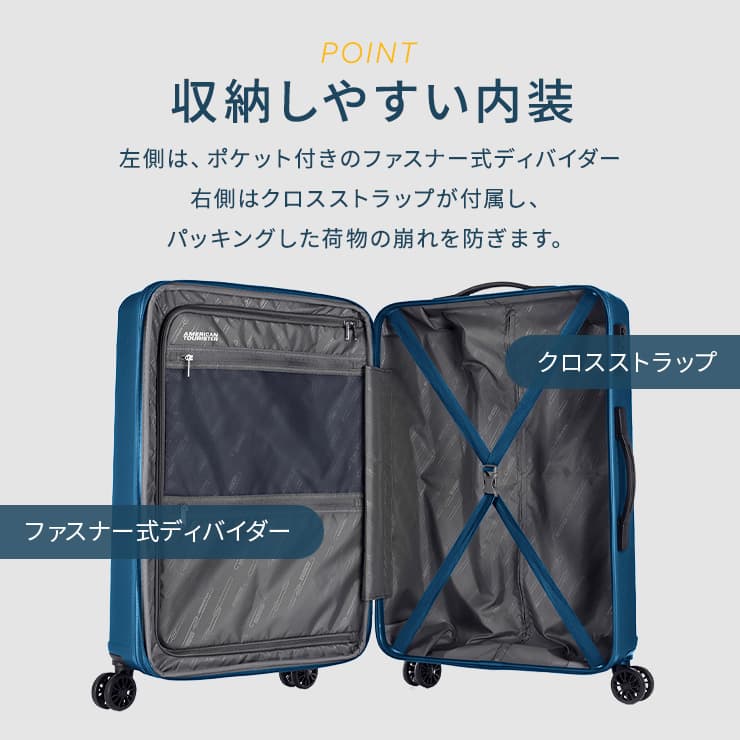 楽天市場】正規品 アメリカンツーリスター American Tourister スーツ