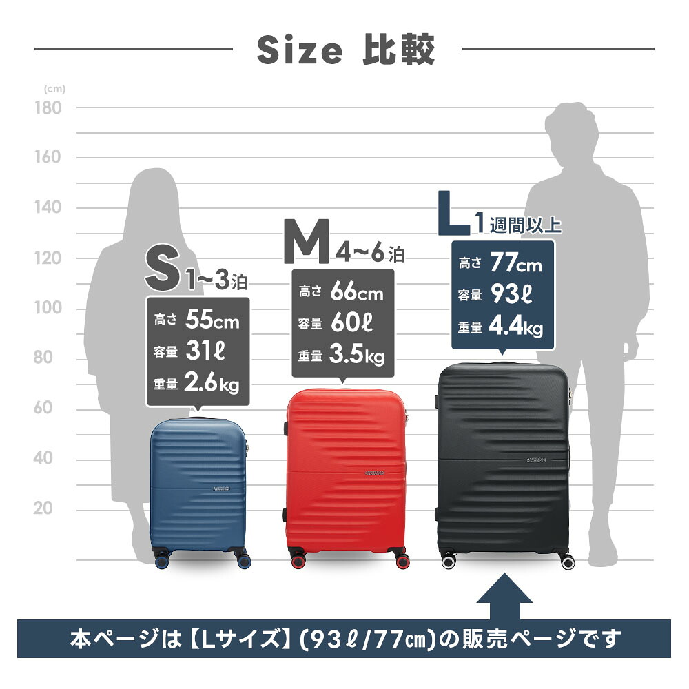 楽天市場】正規品 アメリカンツーリスター American Tourister スーツ