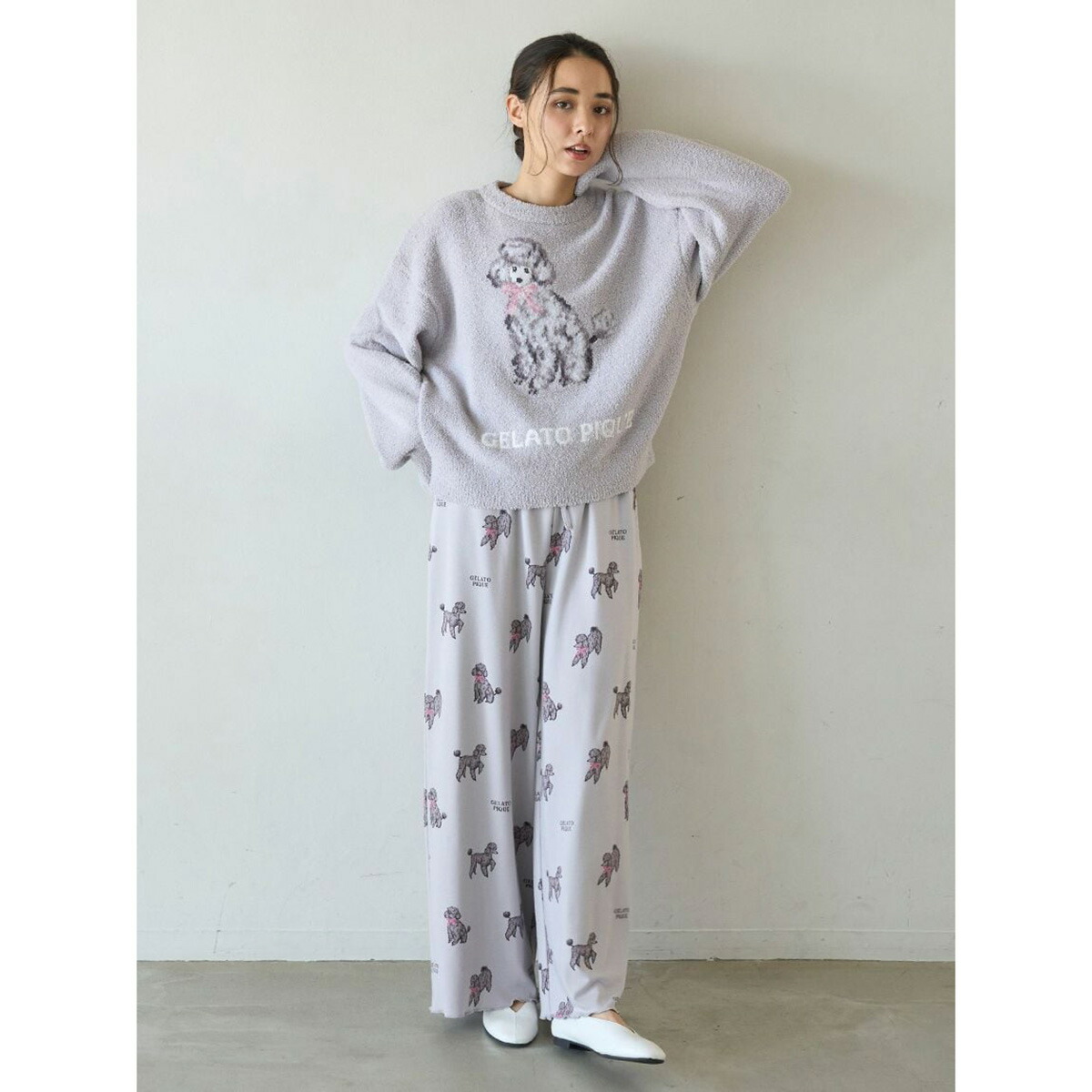 楽天市場】ジェラートピケ gelato pique プードルジャガードプル