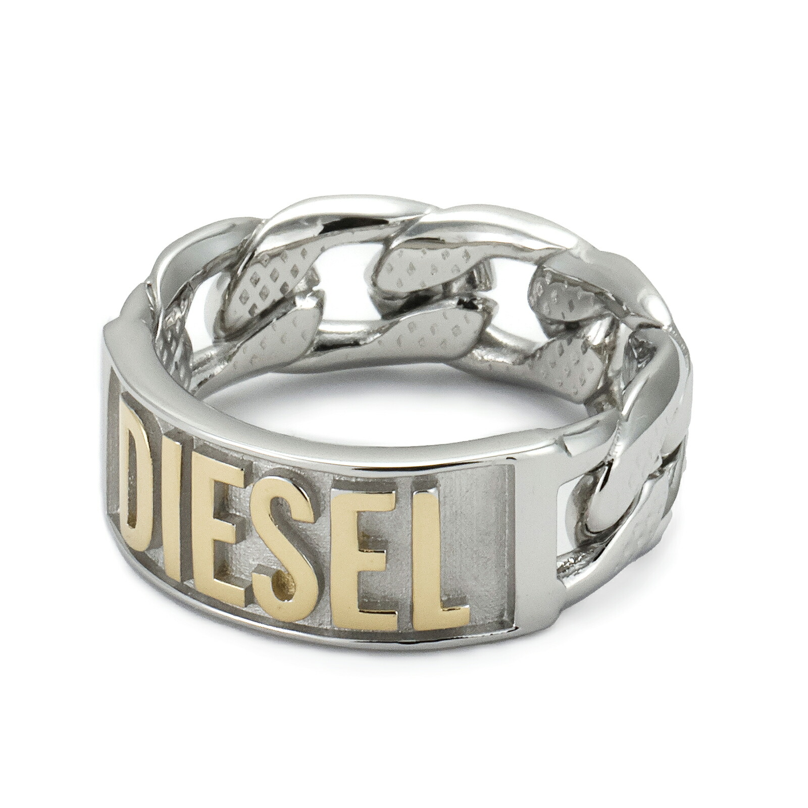 楽天市場】【送料無料】DIESEL ディーゼル リング 指輪 ツートーン