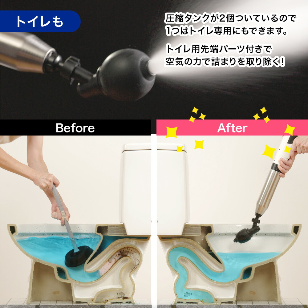 楽天市場】エアロショットII AERO SHOT2 ホワイト ブラック 充電式 1台