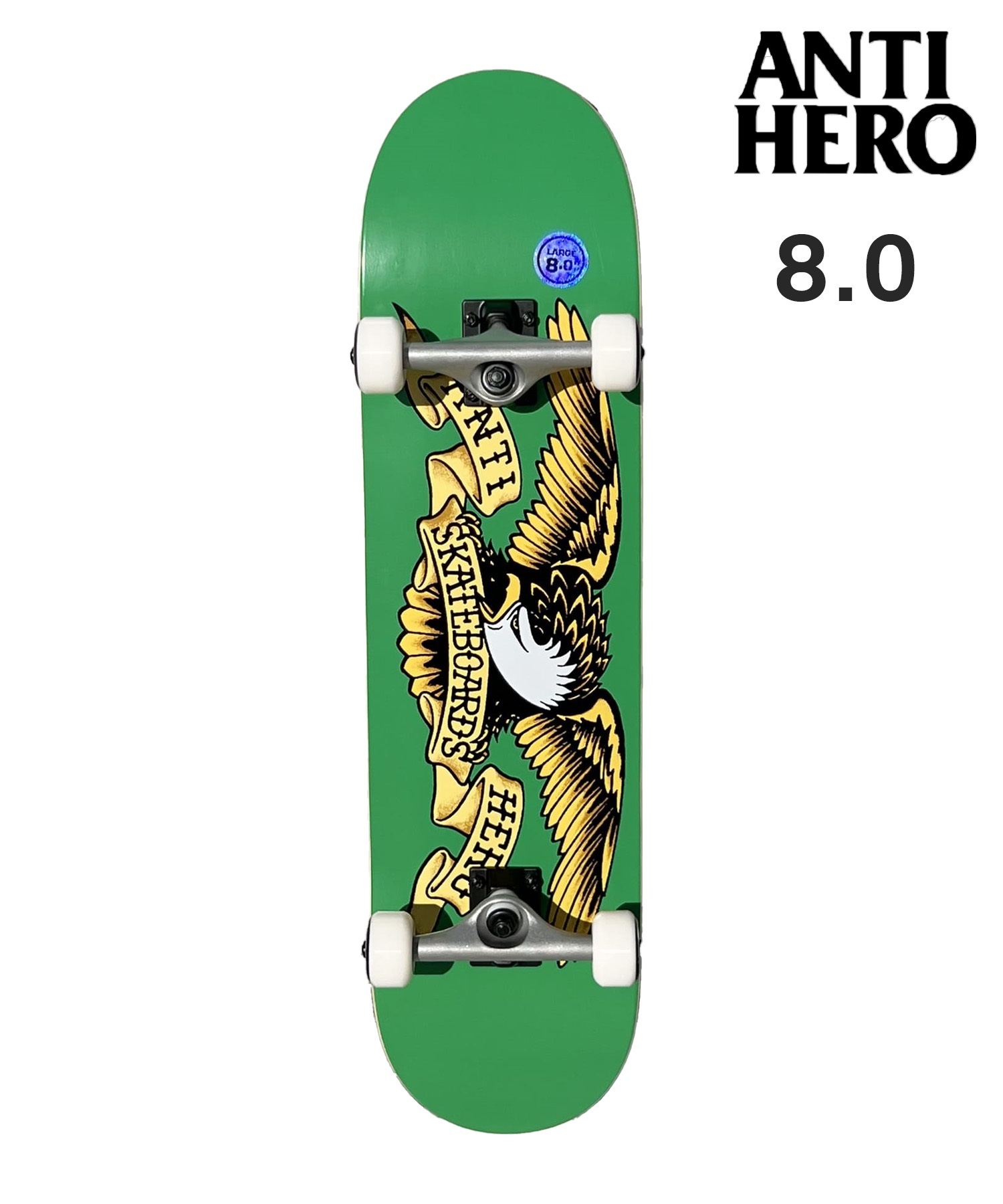 楽天市場】スケートボード コンプリートセット ANTIHERO アンチ