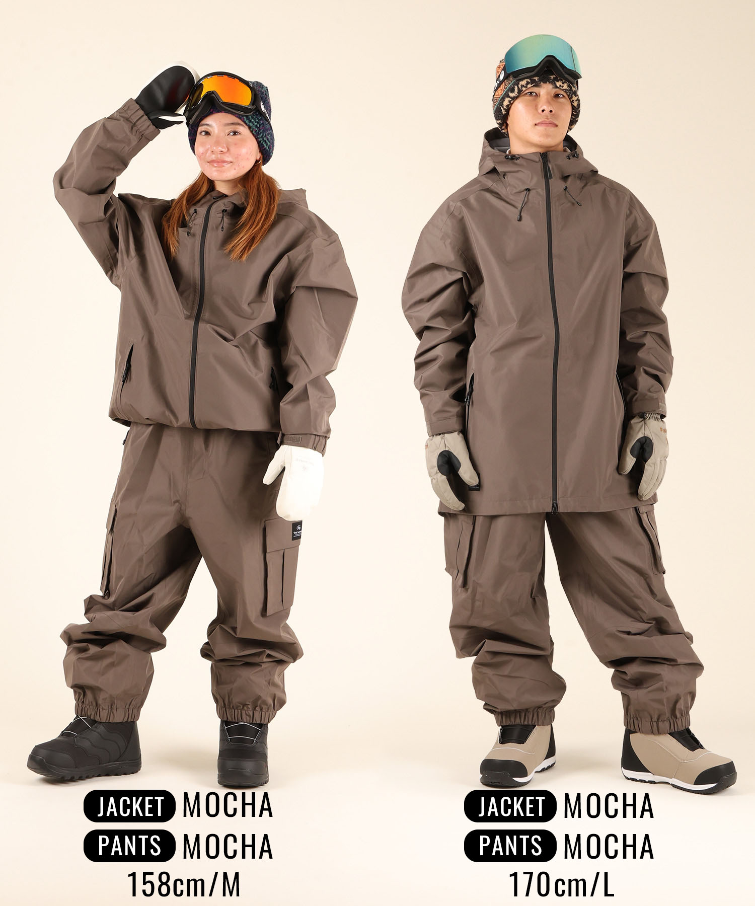 楽天市場】スノボウェア 2点セット ユニセックス THREE WEATHER スリー