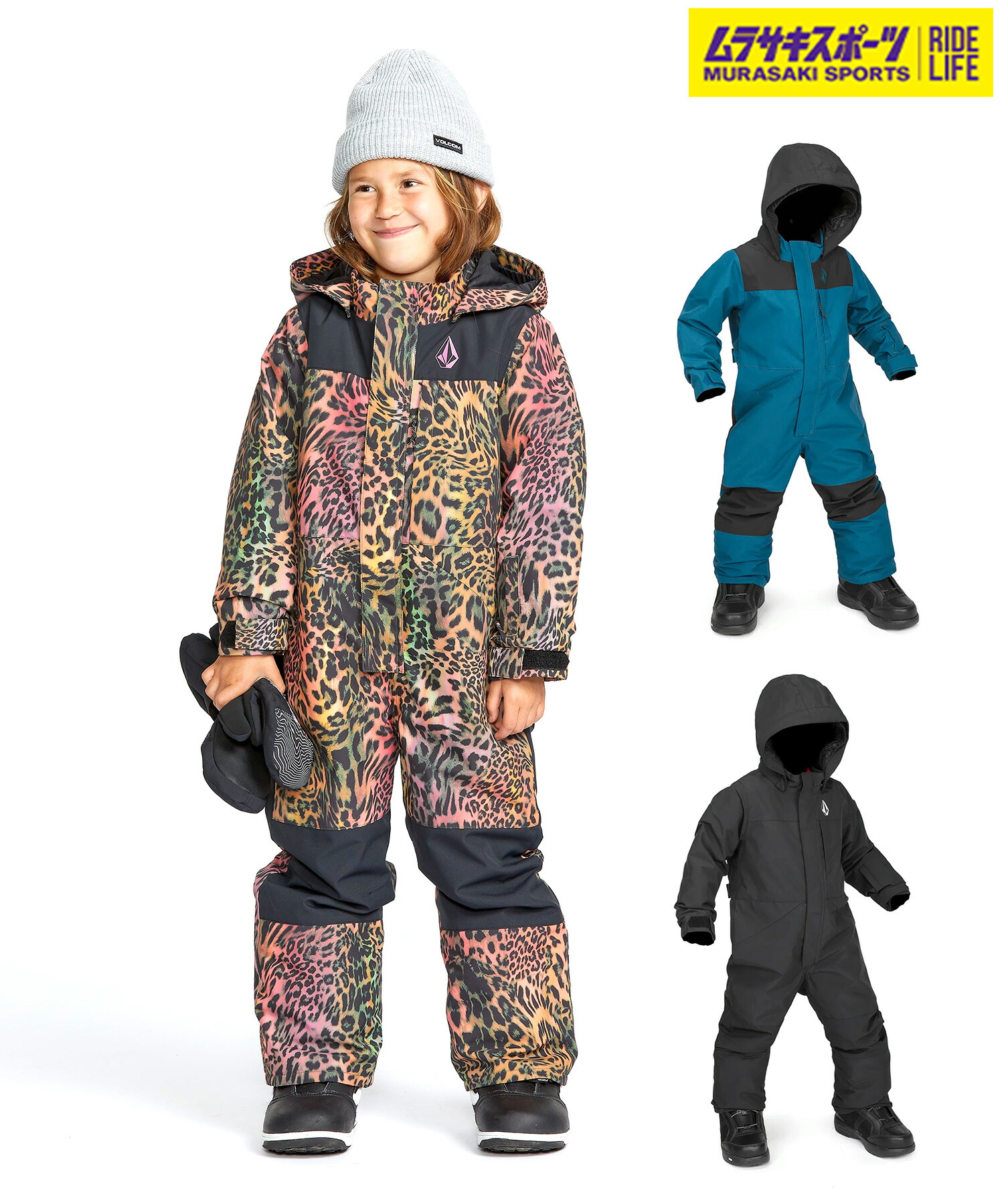 楽天市場】VOLCOM ボルコム スノーボード ウェア ワンピース キッズ OP