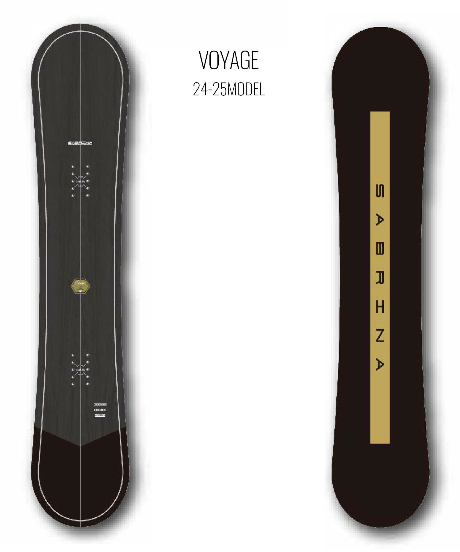 楽天市場】SABRINA サブリナ スノーボード 板 レディース VOYAGE