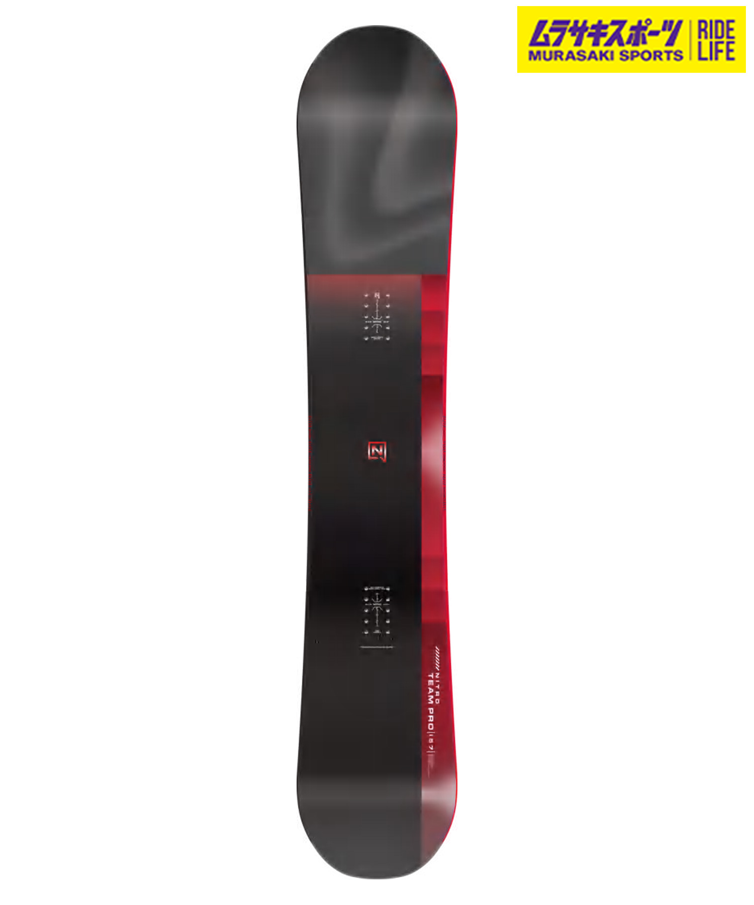 楽天市場】NITRO ナイトロ スノーボード 板 メンズ TEAM PRO ムラサキ