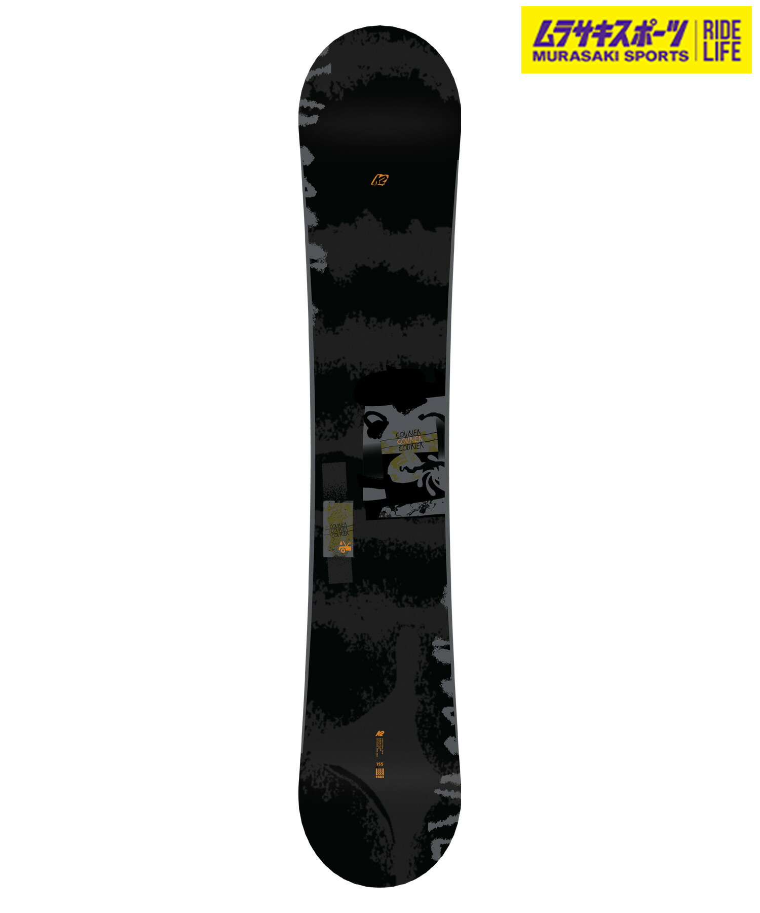 楽天市場】K2 ケーツー スノーボード 板 メンズ COURIER CAMBER