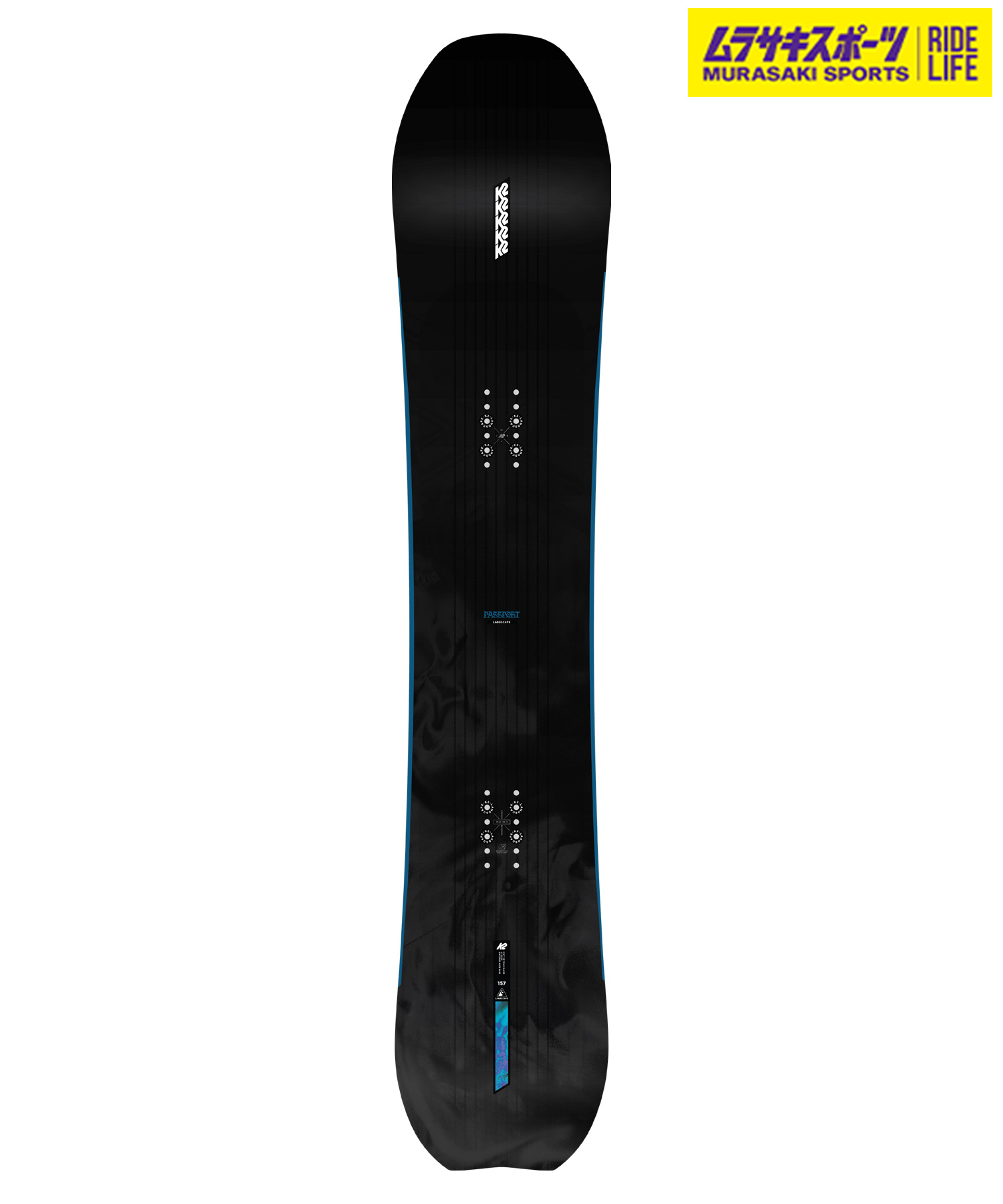 楽天市場】K2 ケーツー スノーボード 板 メンズ PASSPORT JP ムラサキ