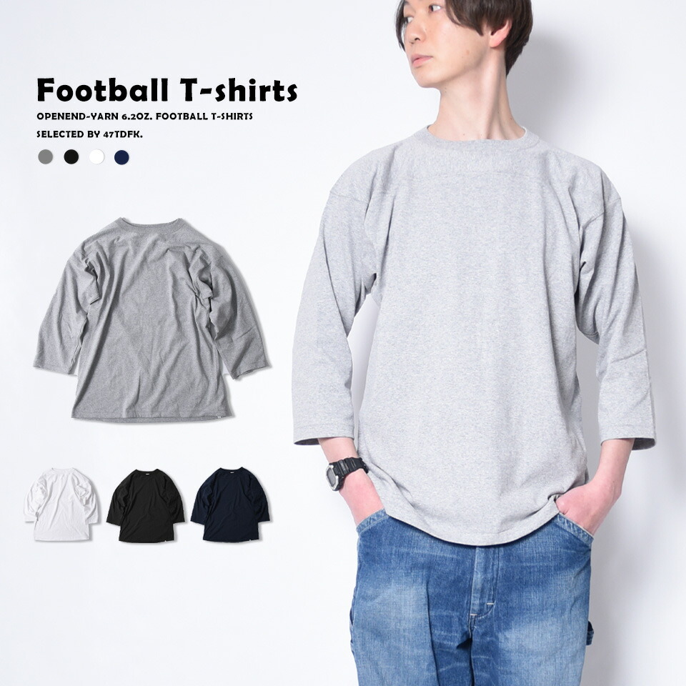 楽天市場】フットボールtシャツ フットボール tシャツ 7分袖tシャツ