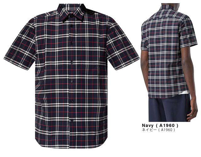 楽天市場】バーバリー BURBERRY シャツ 半袖 メンズ ストレッチ