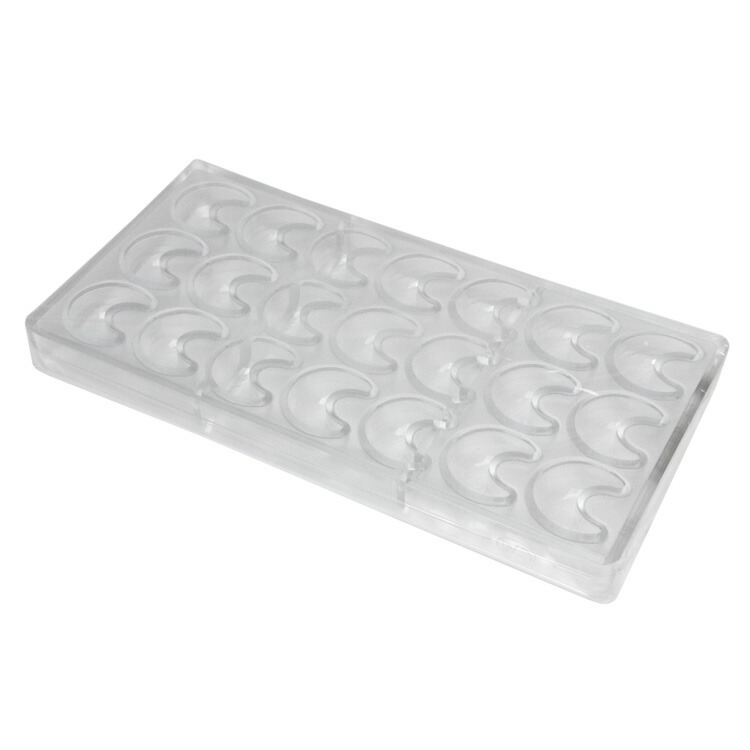 楽天市場】チョコレートワールド チョコ型 三日月 21個付き [1935